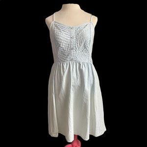 LC Lauren Conrad denim cotton dress size 14